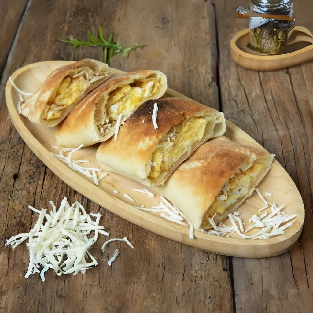 Fried Egg With Akkawi Cheese